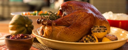 Charcoal Smoked Thanksgiving Turkey
